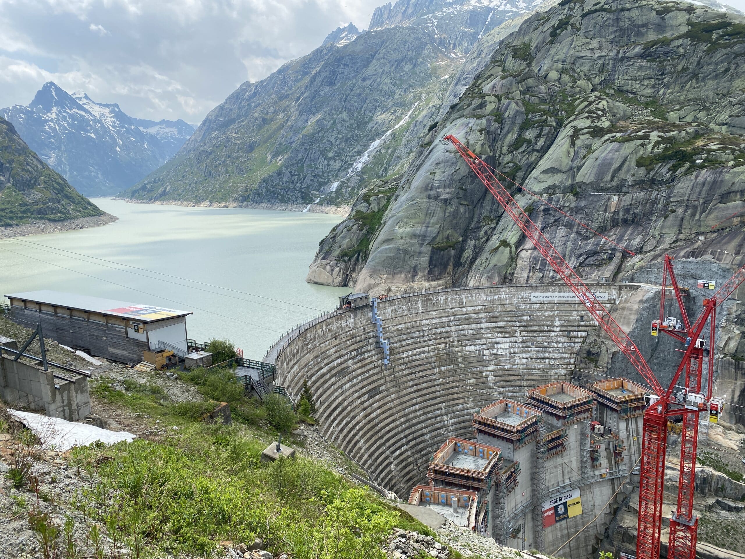 2023 : Visite du barrage du Grimsel